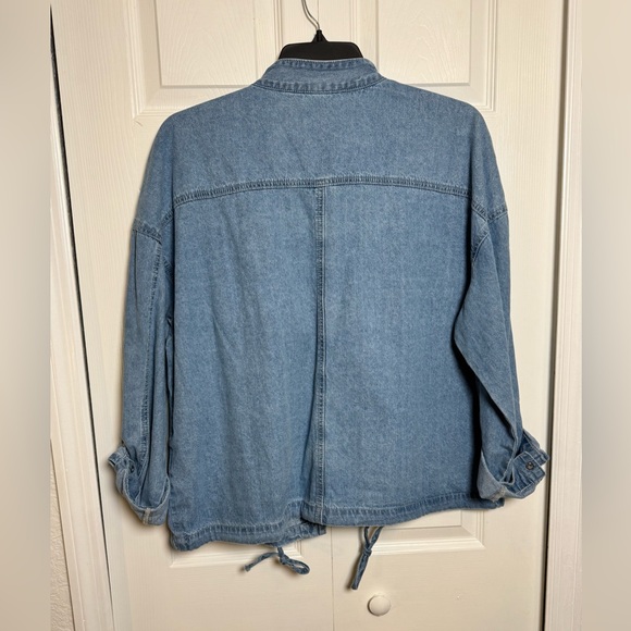 Women's Blue Jean Jacket - Picture 7 of 8